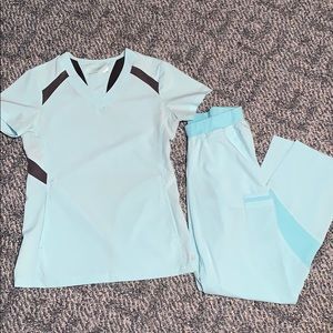 Mint CrossFit XXS scrub set
